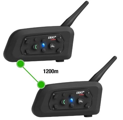 EJEAS V6 Pro Full Duplex Intercom Helmets Bluetooth Intercomunicador Para Casco De Moto Wireless Intercom System For Motorcycle - image 1