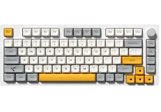 Zifriend ZA68 RGB Hot Swappable Mechanical Keyboard 68 Keys With Volume Knob Gasket Mount - image 2