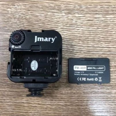 Jmary FM48R Mini Dimmable Interlock LED Video Light Fill Light - image 2