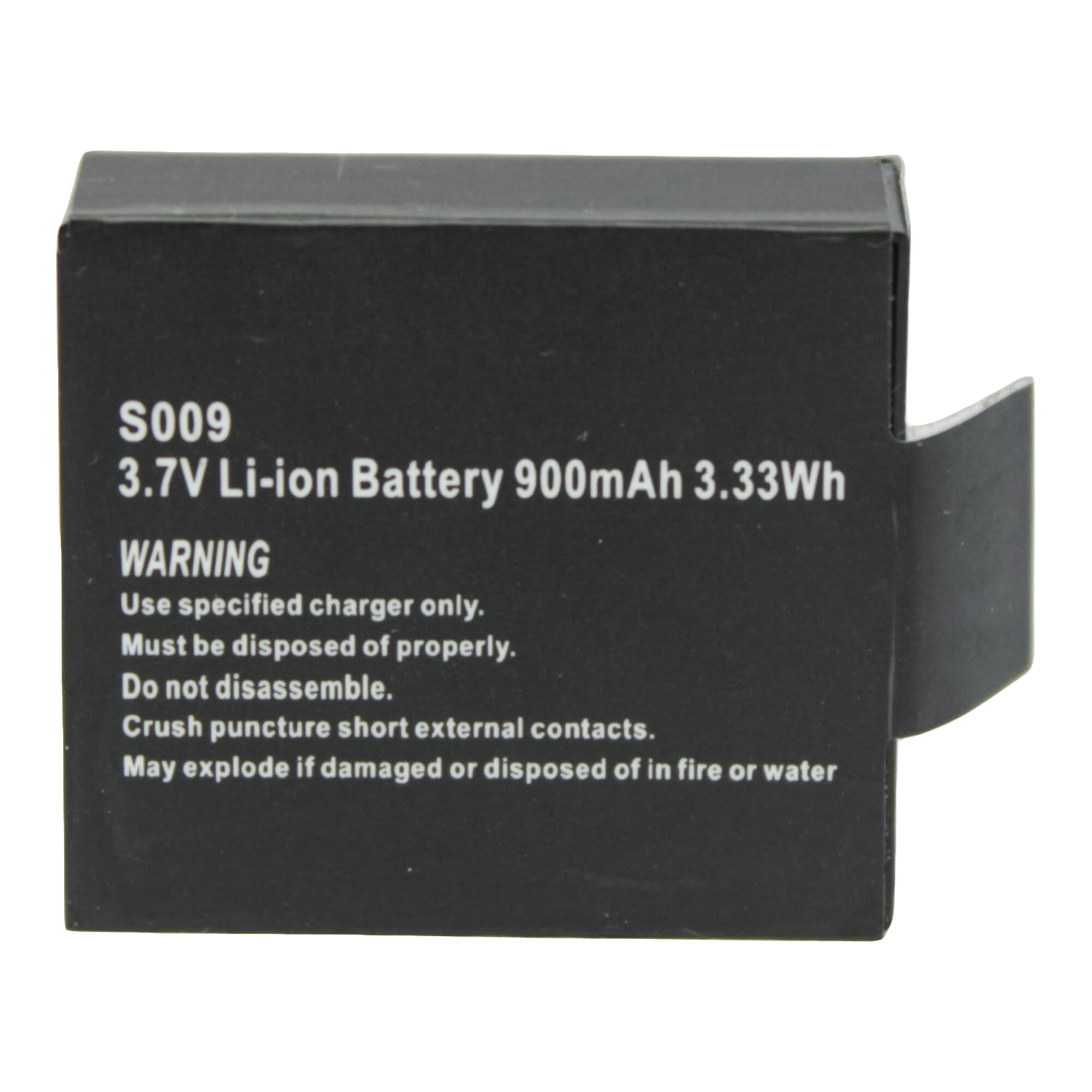 Action Camera Battery 900mah - image 1
