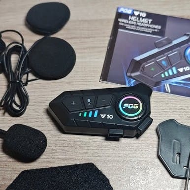 Y10 helmet Bluetooth headset - image 4