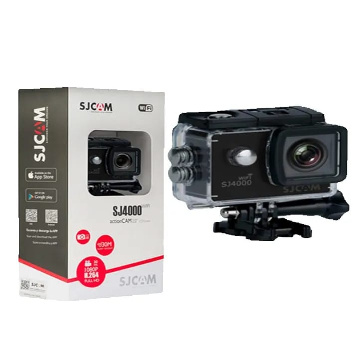 SJ Cam SJ4000 Air 4K Go Pro Action Camera Motovlog - image 1