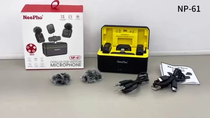 NeePho NP-61 Wireless Microphone For Type-C & iPhone - PST - image 2