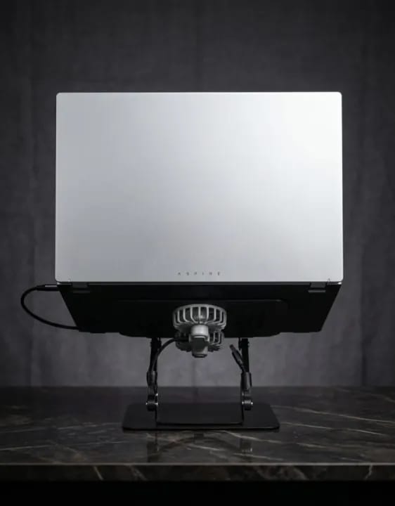 Laptop Stand metal body 360 rotaing Portable - image 4
