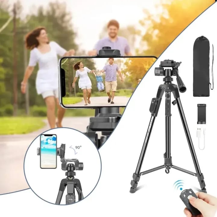 NeePho NP-8830 Extendable Tripod with Remote Controller Black - image 2