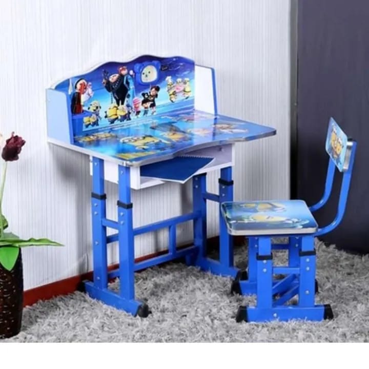 Height Adjustable Study Table With Chair - image 4