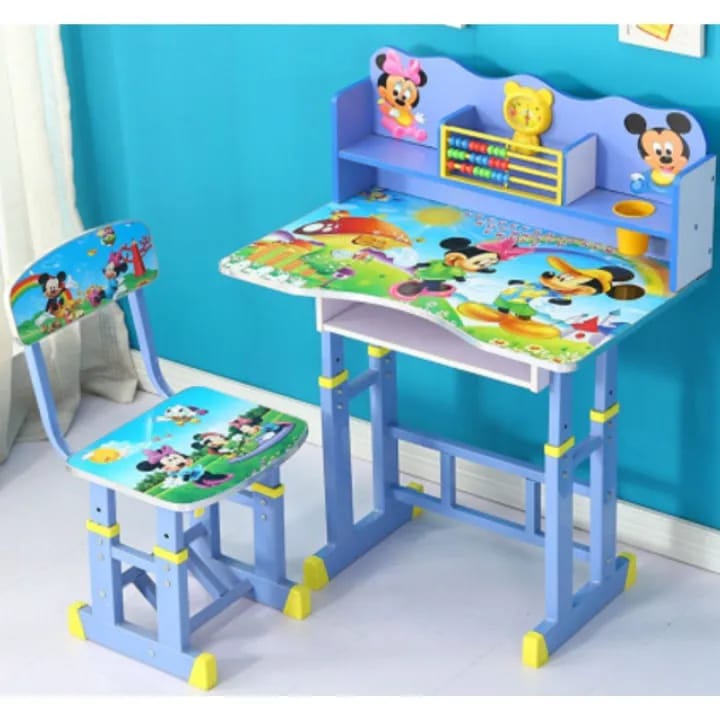 Height Adjustable Study Table With Chair - image 2