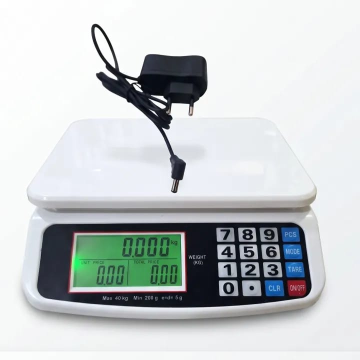 30KG/1g Electronic Scale, Precision Platform Scale, LED Diaplay - image 2