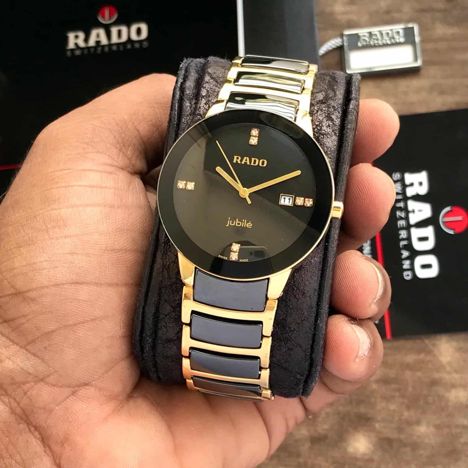 Rado Jubliee Watch For Men With Rado Box And Bag - image 1