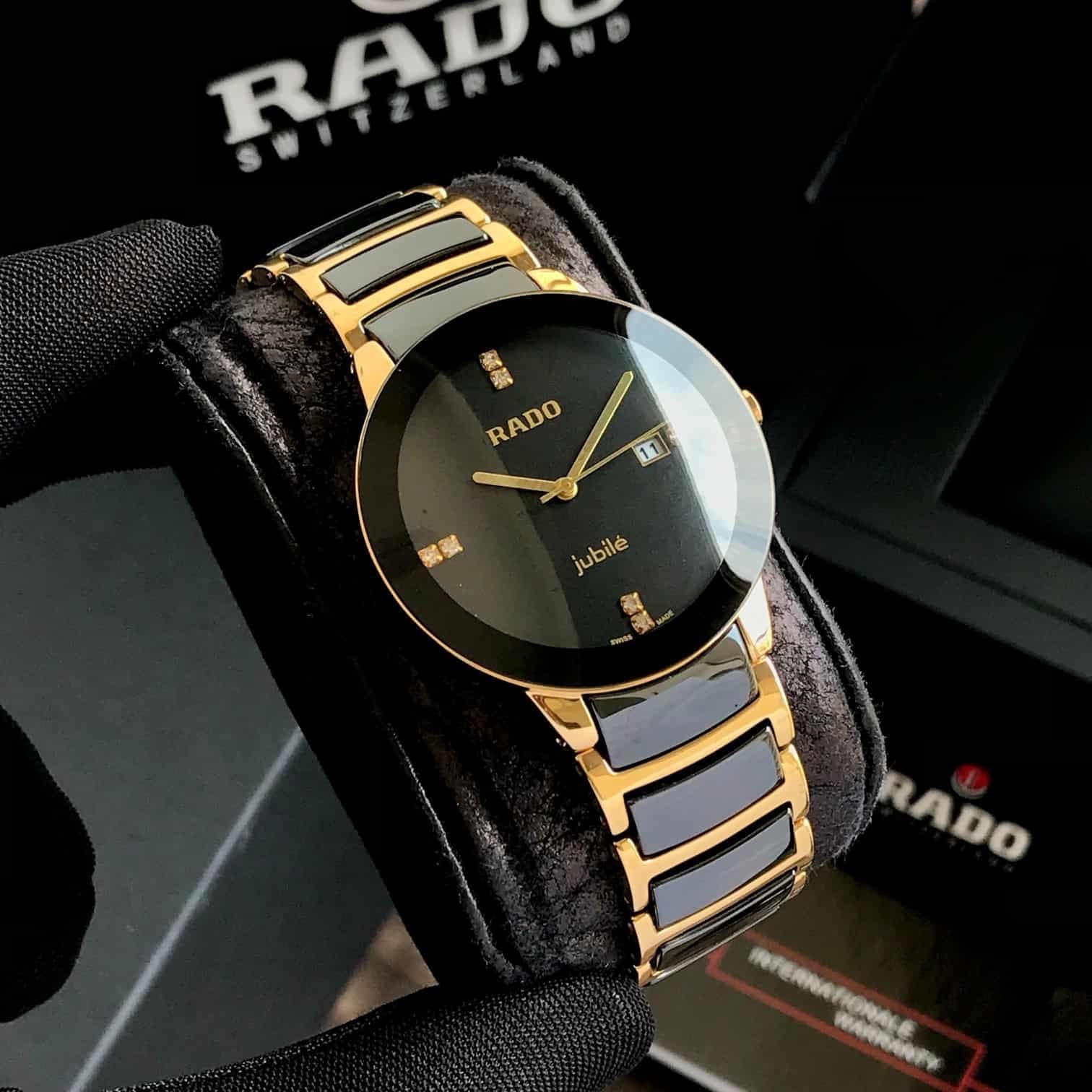 Rado Jubliee Watch For Men With Rado Box And Bag - image 2