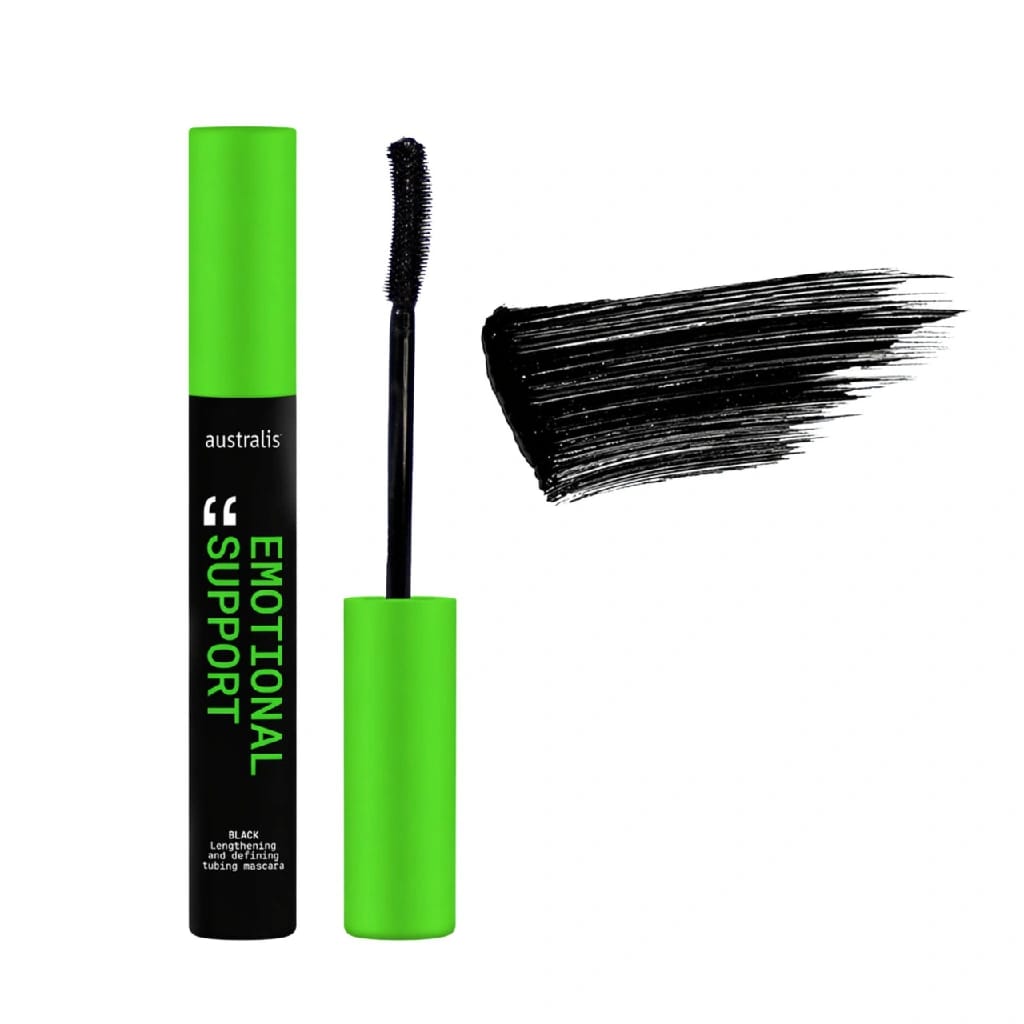 Australis Cosmetics Emotional Support Mascara - Black 8.5ml - image 1