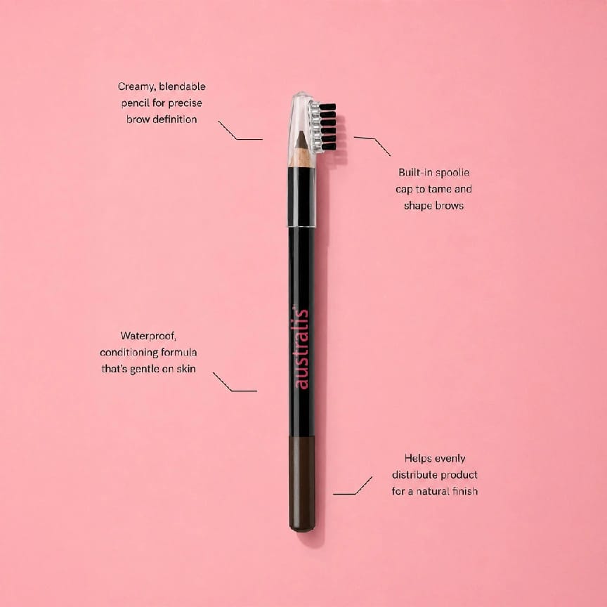 Australis Cosmetics Eyebrow Pen - Dark Brown - image 3