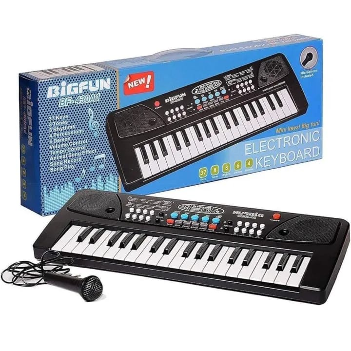 Bigfun BF-430A1 Electronic Keyboard | 36 Keys Mini Piano with Mic | Educational Musical Toy for Beginners Kids - image 1