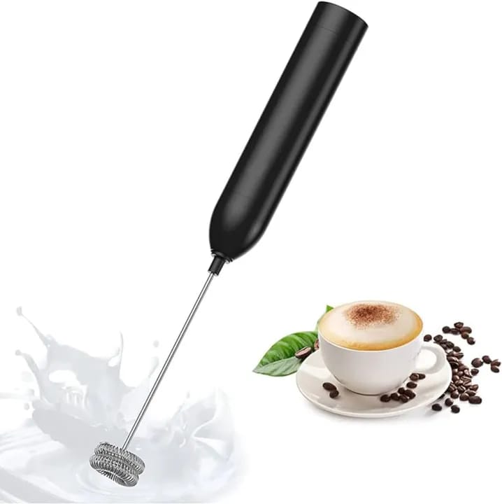 Milk Frother Handheld for Coffee, Electric Hand Foamer Blender for Drink Mixer - image 3