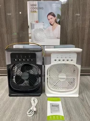 Mini Air Cooler Fan Humidifier & Air Conditioner with Water Compartment - image 3