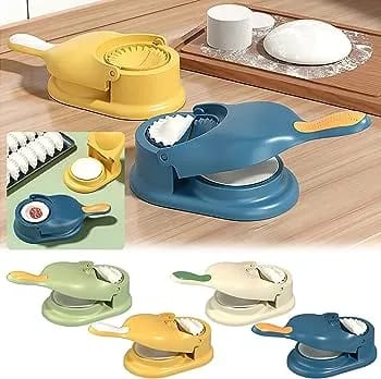 Momo maker 2 In 1 Dumpling Maker, New Kitchen Dumpling Making Tool, Manual Dumpling Maker - image 2