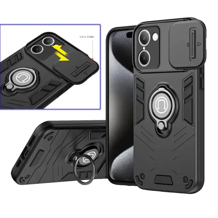 Case for OnePlus Nord CE 5 5G 2025 Back Armor Phone Cover | Dual Layer Armor Defender Full Body Protective + PC Hybrid Kickstand 1+ Nord CE5 - image 1