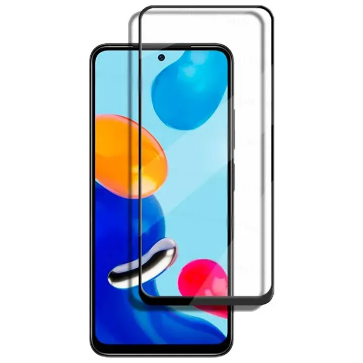 2 pc - Tempered Glass For Redmi Note 11 Pro 4G/5G - 11D Glass Full Screen Protector - image 2