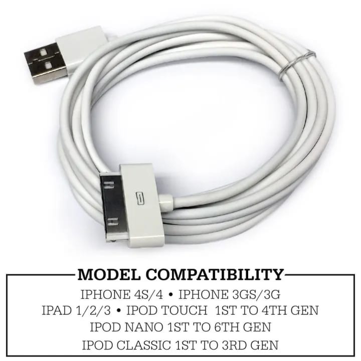 USB Charger Cable for Old Classic 3 4 4S 1 2 3 4 Generation 2nd 3rd - image 5