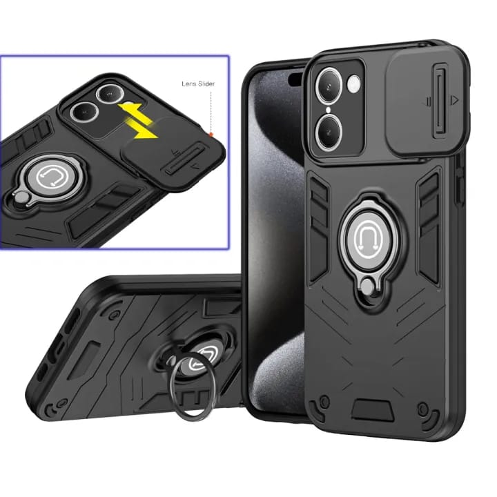 Case for OnePlus Nord CE 5 5G 2025 Back Armor Phone Cover | Dual Layer Armor Defender Full Body Protective + PC Hybrid Kickstand 1+ Nord CE5 - image 1