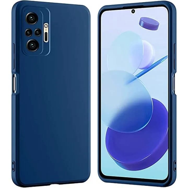 For Redmi Note 10 Pro / Max Case - Slim Fit Soft Silicone Phone Back Cover - image 2