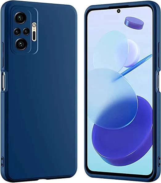 For Redmi Note 10 Pro / Max Case - Slim Fit Soft Silicone Phone Back Cover - image 3