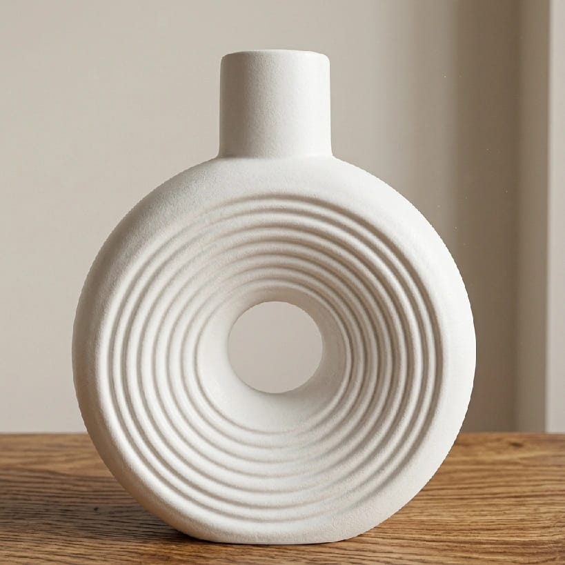 Round Curated Vase