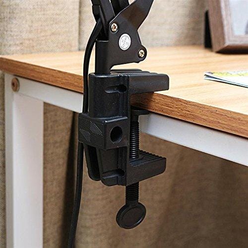 Adjustable Swing Arm Desk Lamp With Clamp,Classic Desk Lamp For Home Office Reading - image 3