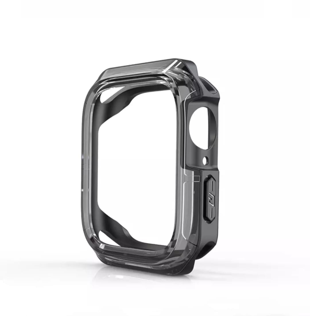 Two Color Hard Rugged Armor Case for Apple Watch 44mm - image 1