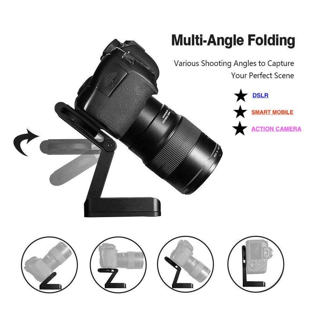 Aluminum Folding Z Pan Release Plate Stand Holder For Camera - image 1