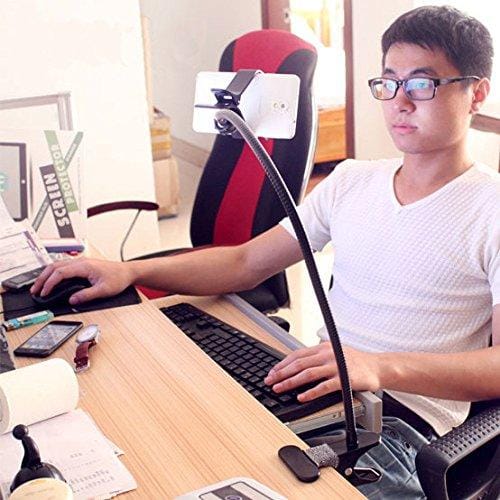 Metal Phone Holder Premium Upgraded Universal Lazy Flexible Long Arm Mobile Holder Stand - image 1