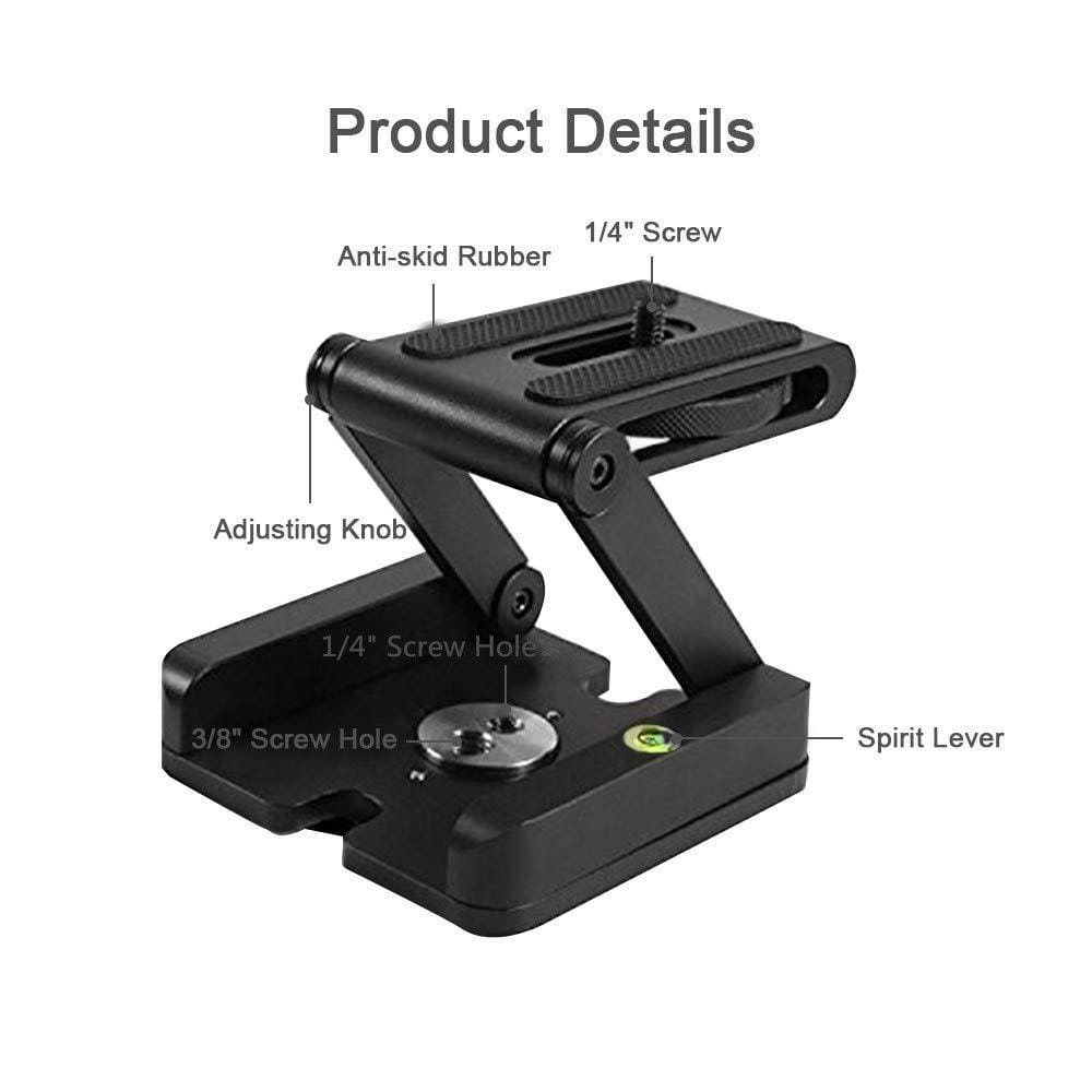 Aluminum Folding Z Pan Release Plate Stand Holder For Camera - image 2