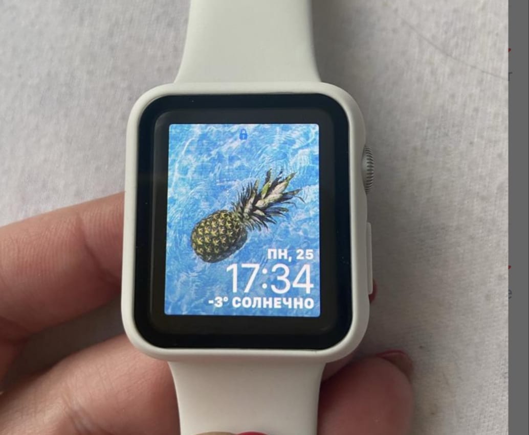Apple Watch 360 Hard Cover Defense Edge With Glass 42mm (White) - image 2