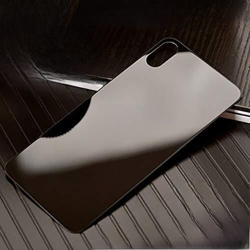 New 6D Anti Scratch 9H Back Tempered Glass Guard Screen Protector for Apple iPhone Xs Max (Black) - image 1