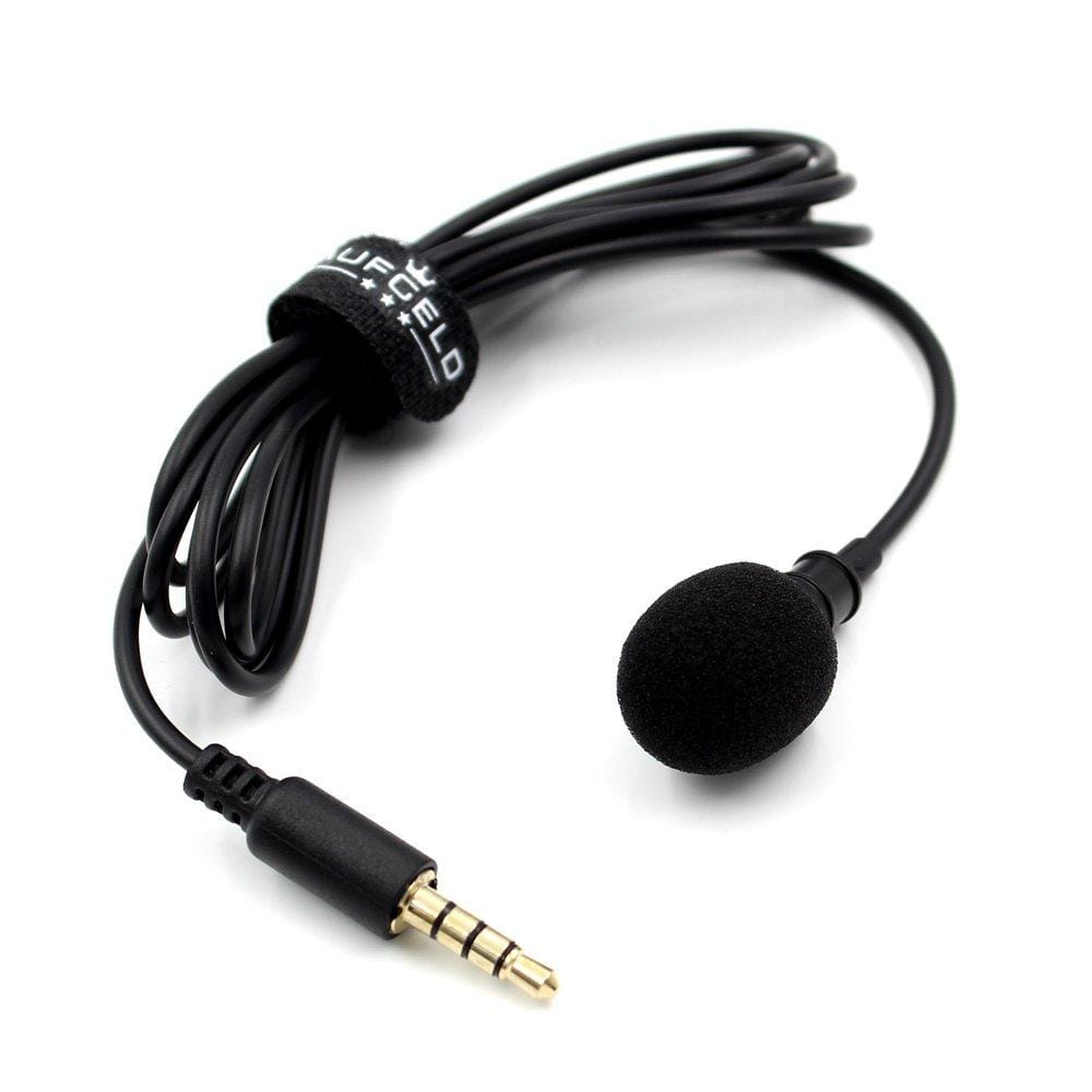Professional Best Small Mini Lavalier Lapel Lav Condenser Microphone For Apple Iphone Android Windows Smartphones - image 2