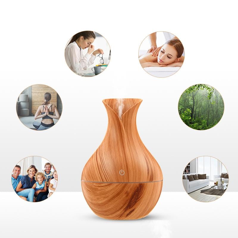 Mini Air Lamp Humidifier Ultrasonic Mist Aroma Diffuser Usb Essential Oil Diffuser Aromatherapy Humidifier - image 3