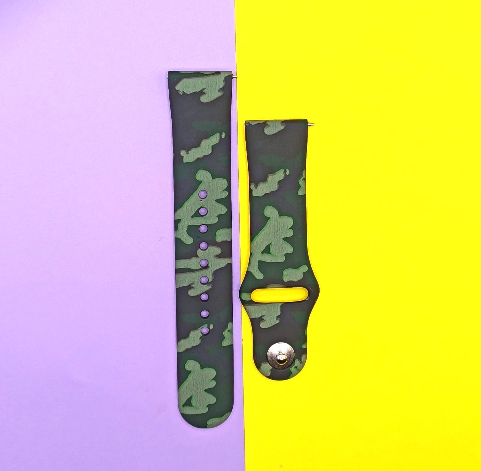 22mm Quick-Release Sports Silicone Band For Smart Watch - image 2