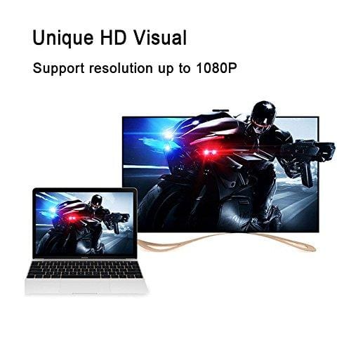 Hdmi To Vga Adapter Apply To Notebook Ultrabook Dvd Smart Tv Box Computer Projector And Other Hdmi Input Device - image 3
