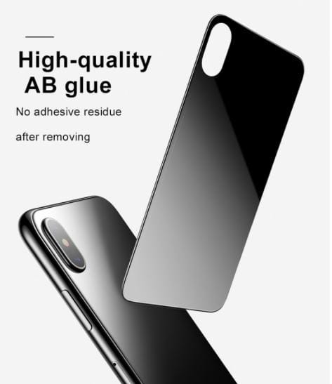 New 6D Anti Scratch 9H Back Tempered Glass Guard Screen Protector for iPhone Xs Max - image 4
