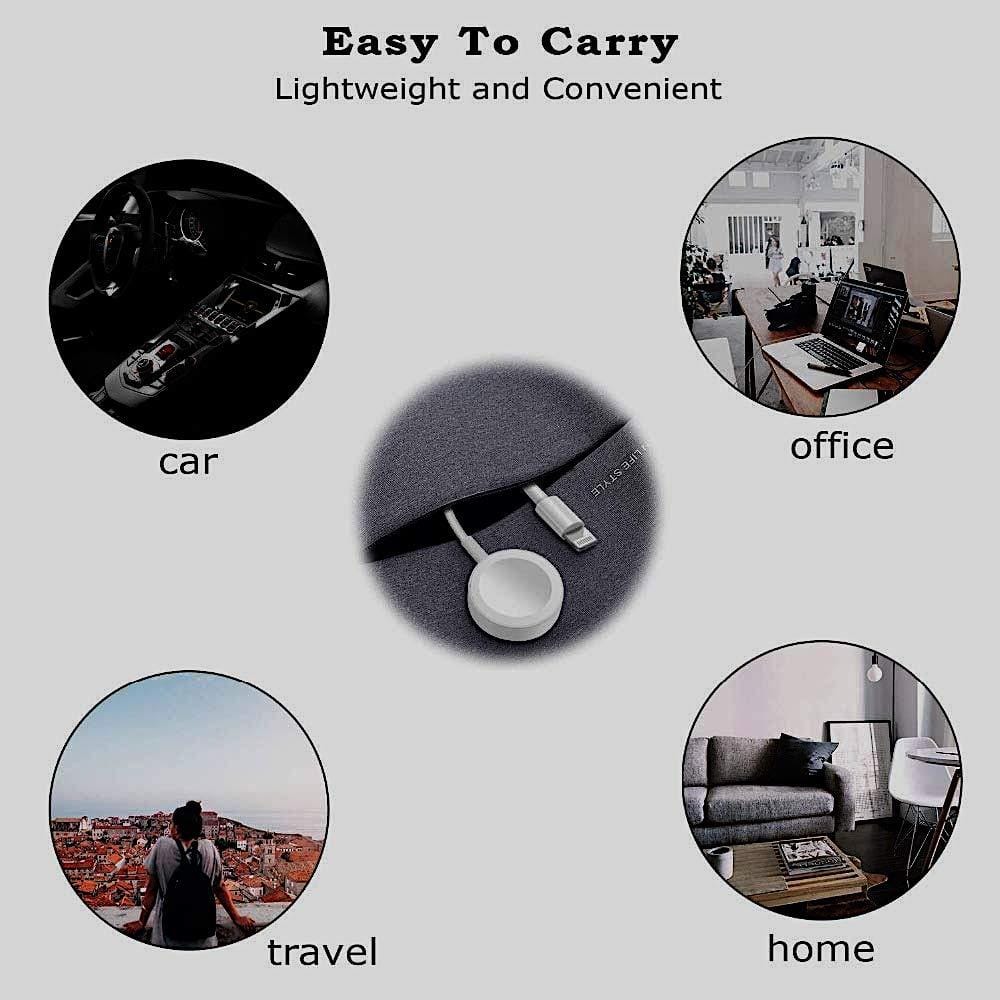 2 in 1 Wireless Charger Watch Magnetic Charging Cable and 1M Charging Pad - image 2