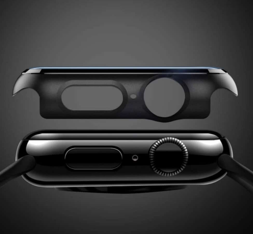 Apple Watch 44mm Case With Tempered Glass ( Black ) - image 4