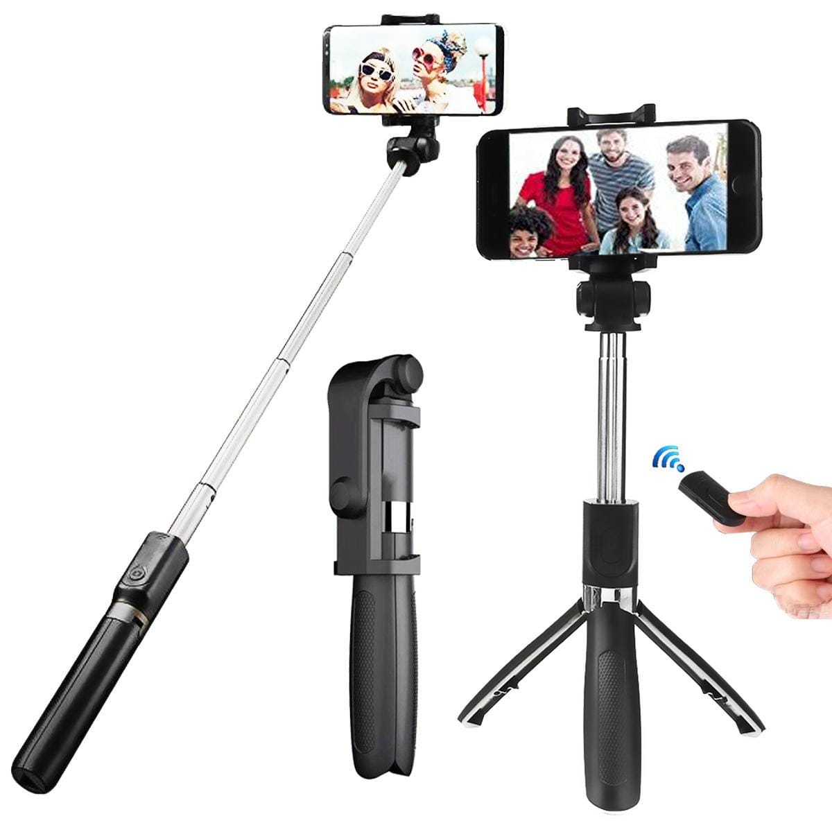 Selfie Stick Tripod With Remote For Action Camera Iphone Android 3.5-6 Inch Smartphone -Selfie Stick - image 1