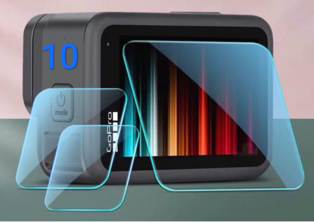Ultra Clear Tempered Glass Screen Lens Front Screen Protector For GoPro Hero 10 Black - image 4
