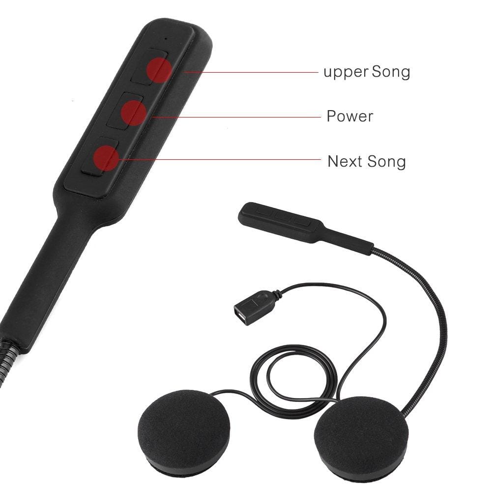 Motorcycle Helmet Bluetooth Headset Hands-Free Headset Call Headset Microphone - image 2