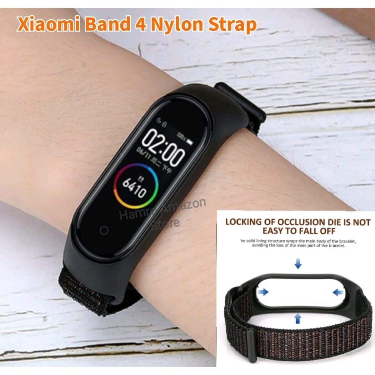 Nylon Sports Strap For Xiaomi Mi band 4 - image 3