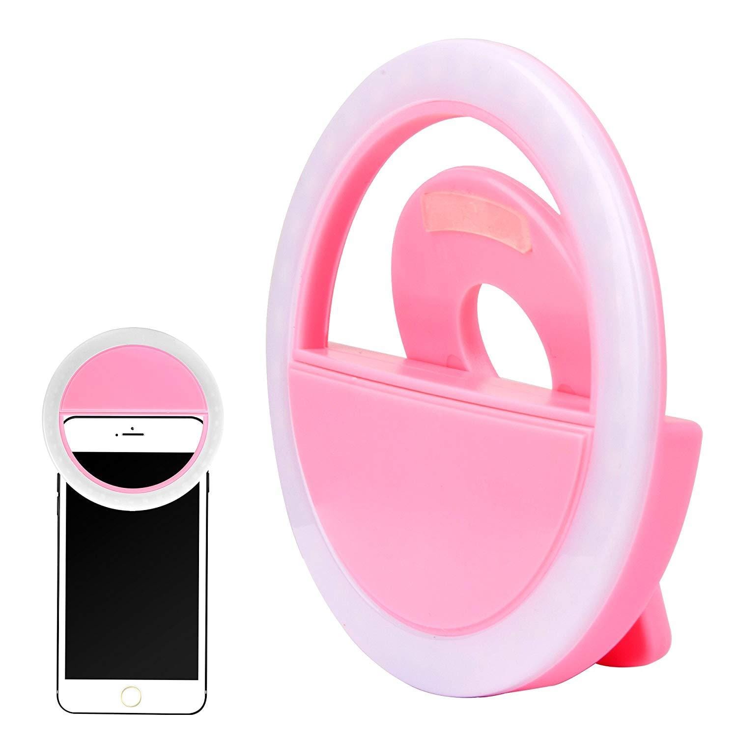 Ring Light LED 3-level Adjustable Brightness Night Lighting LED Light for Mobile - image 2
