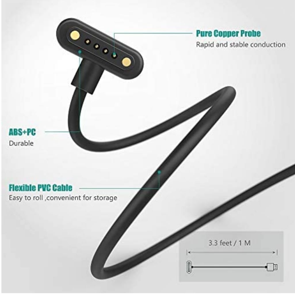 4 Pin Magnetic Charging Cable Compatible with DM98 - image 2
