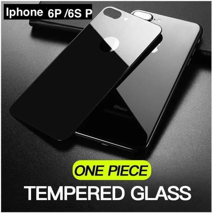 9H 2.5D HD Rear Back Tempered Glass Screen Protector for iPhone 6P/6S P Full Cover - image 1
