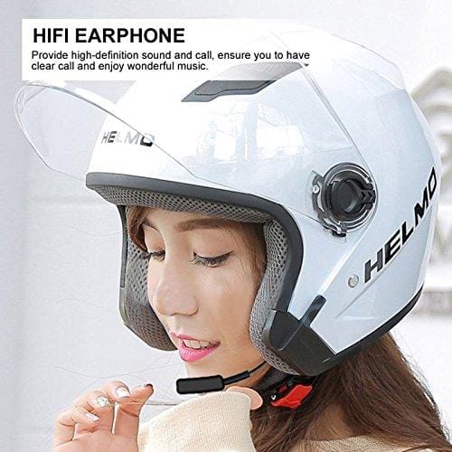 Motorcycle Helmet Bluetooth Headset Hands-Free Headset Call Headset Microphone - image 1
