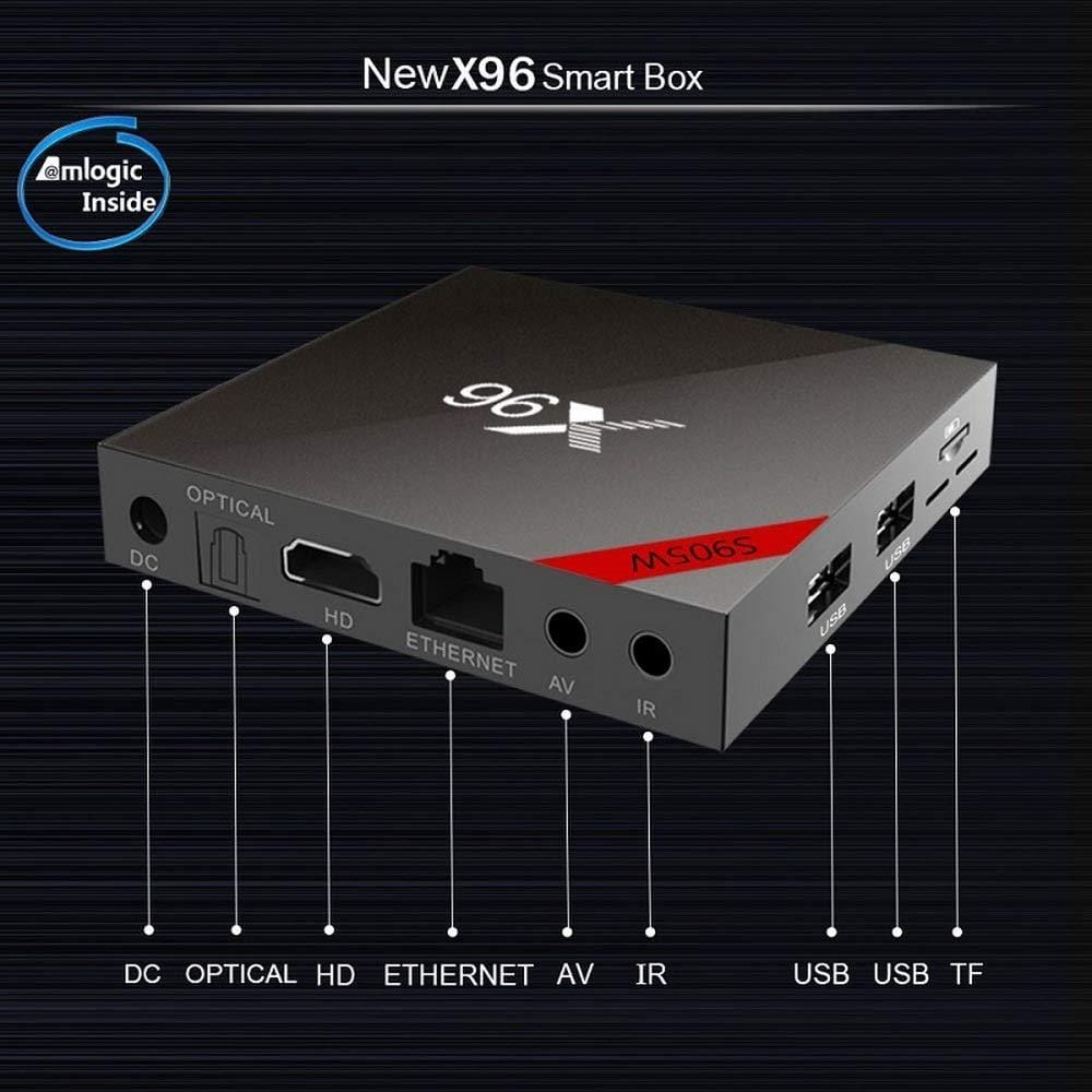 X96 Mini Android Tv Box Android 7.1 Smart Tv Box Quad-Core 2Gb+16Gb 4K Hd Wifi Media Player With Remote Controller - image 4